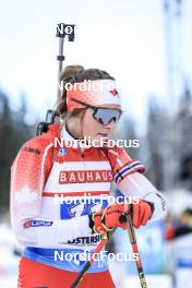 11.03.2023, Oestersund, Sweden, (SWE): Emily Dickson (CAN) - IBU World Cup Biathlon, relay women, Oestersund (SWE). www.nordicfocus.com. © Manzoni/NordicFocus. Every downloaded picture is fee-liable.