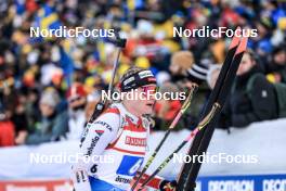 11.03.2023, Oestersund, Sweden, (SWE): Amy Baserga (SUI) - IBU World Cup Biathlon, relay women, Oestersund (SWE). www.nordicfocus.com. © Manzoni/NordicFocus. Every downloaded picture is fee-liable.
