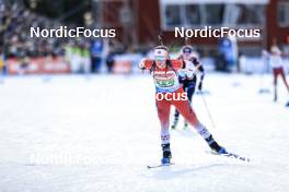 11.03.2023, Oestersund, Sweden, (SWE): Nadia Moser (CAN) - IBU World Cup Biathlon, relay women, Oestersund (SWE). www.nordicfocus.com. © Manzoni/NordicFocus. Every downloaded picture is fee-liable.
