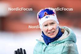 11.03.2023, Oestersund, Sweden, (SWE): Suvi Minkkinen (FIN) - IBU World Cup Biathlon, relay women, Oestersund (SWE). www.nordicfocus.com. © Manzoni/NordicFocus. Every downloaded picture is fee-liable.