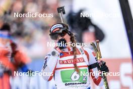 11.03.2023, Oestersund, Sweden, (SWE): Lena Haecki-Gross (SUI) - IBU World Cup Biathlon, relay women, Oestersund (SWE). www.nordicfocus.com. © Manzoni/NordicFocus. Every downloaded picture is fee-liable.