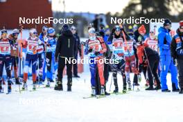 11.03.2023, Oestersund, Sweden, (SWE): Lou Jeanmonnot (FRA) - IBU World Cup Biathlon, relay women, Oestersund (SWE). www.nordicfocus.com. © Manzoni/NordicFocus. Every downloaded picture is fee-liable.