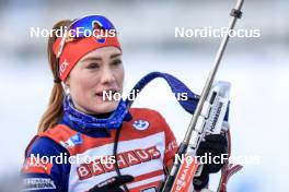 11.03.2023, Oestersund, Sweden, (SWE): Ivona Fialkova (SVK) - IBU World Cup Biathlon, relay women, Oestersund (SWE). www.nordicfocus.com. © Manzoni/NordicFocus. Every downloaded picture is fee-liable.