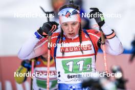 11.03.2023, Oestersund, Sweden, (SWE): Nadia Moser (CAN) - IBU World Cup Biathlon, relay women, Oestersund (SWE). www.nordicfocus.com. © Manzoni/NordicFocus. Every downloaded picture is fee-liable.