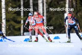 11.03.2023, Oestersund, Sweden, (SWE): Emma Lunder (CAN), Janina Hettich-Walz (GER), (l-r) - IBU World Cup Biathlon, relay women, Oestersund (SWE). www.nordicfocus.com. © Manzoni/NordicFocus. Every downloaded picture is fee-liable.