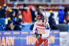 11.03.2023, Oestersund, Sweden, (SWE): Aita Gasparin (SUI) - IBU World Cup Biathlon, relay women, Oestersund (SWE). www.nordicfocus.com. © Manzoni/NordicFocus. Every downloaded picture is fee-liable.