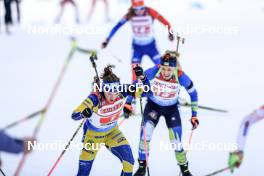11.03.2023, Oestersund, Sweden, (SWE): Linn Persson (SWE) - IBU World Cup Biathlon, relay women, Oestersund (SWE). www.nordicfocus.com. © Manzoni/NordicFocus. Every downloaded picture is fee-liable.