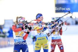 11.03.2023, Oestersund, Sweden, (SWE): Marketa Davidova (CZE) - IBU World Cup Biathlon, relay women, Oestersund (SWE). www.nordicfocus.com. © Manzoni/NordicFocus. Every downloaded picture is fee-liable.