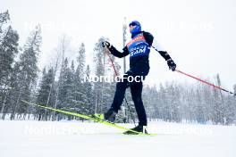 08.03.2023, Oestersund, Sweden, (SWE): Johannes Lukas (GER), Coach Team Sweden - IBU World Cup Biathlon, training, Oestersund (SWE). www.nordicfocus.com. © Manzoni/NordicFocus. Every downloaded picture is fee-liable.