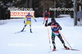 08.03.2023, Oestersund, Sweden, (SWE): Tommaso Giacomel (ITA) - IBU World Cup Biathlon, training, Oestersund (SWE). www.nordicfocus.com. © Manzoni/NordicFocus. Every downloaded picture is fee-liable.