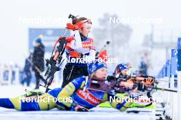 08.03.2023, Oestersund, Sweden, (SWE): Emily Dickson (CAN) - IBU World Cup Biathlon, training, Oestersund (SWE). www.nordicfocus.com. © Manzoni/NordicFocus. Every downloaded picture is fee-liable.