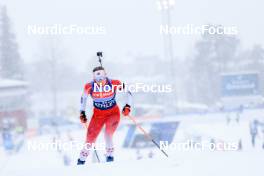 08.03.2023, Oestersund, Sweden, (SWE): Nadia Moser (CAN) - IBU World Cup Biathlon, training, Oestersund (SWE). www.nordicfocus.com. © Manzoni/NordicFocus. Every downloaded picture is fee-liable.