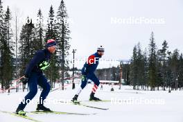 08.03.2023, Oestersund, Sweden, (SWE): Federico Fontana (ITA), technician Team USA - IBU World Cup Biathlon, training, Oestersund (SWE). www.nordicfocus.com. © Manzoni/NordicFocus. Every downloaded picture is fee-liable.
