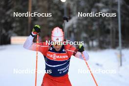08.03.2023, Oestersund, Sweden, (SWE): Christian Gow (CAN) - IBU World Cup Biathlon, training, Oestersund (SWE). www.nordicfocus.com. © Manzoni/NordicFocus. Every downloaded picture is fee-liable.
