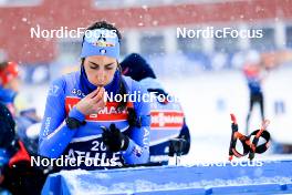 08.03.2023, Oestersund, Sweden, (SWE): Rebecca Passler (ITA) - IBU World Cup Biathlon, training, Oestersund (SWE). www.nordicfocus.com. © Manzoni/NordicFocus. Every downloaded picture is fee-liable.