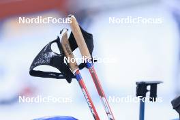 08.03.2023, Oestersund, Sweden, (SWE): Event Feature: Swix poles - IBU World Cup Biathlon, training, Oestersund (SWE). www.nordicfocus.com. © Manzoni/NordicFocus. Every downloaded picture is fee-liable.