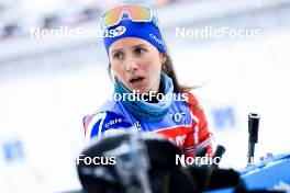 08.03.2023, Oestersund, Sweden, (SWE): Anais Chevalier-Bouchet (FRA) - IBU World Cup Biathlon, training, Oestersund (SWE). www.nordicfocus.com. © Manzoni/NordicFocus. Every downloaded picture is fee-liable.