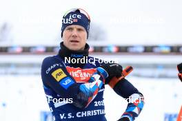 08.03.2023, Oestersund, Sweden, (SWE): Vetle Sjaastad Christiansen (NOR) - IBU World Cup Biathlon, training, Oestersund (SWE). www.nordicfocus.com. © Manzoni/NordicFocus. Every downloaded picture is fee-liable.