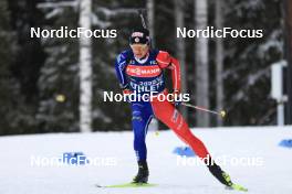 08.03.2023, Oestersund, Sweden, (SWE): Oscar Lombardot (FRA) - IBU World Cup Biathlon, training, Oestersund (SWE). www.nordicfocus.com. © Manzoni/NordicFocus. Every downloaded picture is fee-liable.