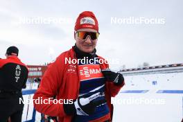 08.03.2023, Oestersund, Sweden, (SWE): Sebastian Stalder (SUI) - IBU World Cup Biathlon, training, Oestersund (SWE). www.nordicfocus.com. © Manzoni/NordicFocus. Every downloaded picture is fee-liable.