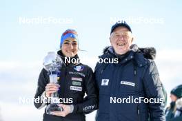 16.03.2023, Oslo, Norway (NOR): Lisa Vittozzi (ITA) - IBU World Cup Biathlon, cups, Oslo (NOR). www.nordicfocus.com. © Manzoni/NordicFocus. Every downloaded picture is fee-liable.