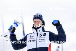 16.03.2023, Oslo, Norway (NOR): Johannes Thingnes Boe (NOR) - IBU World Cup Biathlon, cups, Oslo (NOR). www.nordicfocus.com. © Manzoni/NordicFocus. Every downloaded picture is fee-liable.