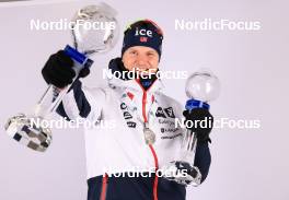 19.03.2023, Oslo, Norway (NOR): Vetle Sjaastad Christiansen (NOR) - IBU World Cup Biathlon, cups, Oslo (NOR). www.nordicfocus.com. © Manzoni/NordicFocus. Every downloaded picture is fee-liable.