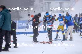 19.03.2023, Oslo, Norway (NOR): Tommaso Giacomel (ITA) - IBU World Cup Biathlon, mass men, Oslo (NOR). www.nordicfocus.com. © Manzoni/NordicFocus. Every downloaded picture is fee-liable.
