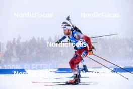 19.03.2023, Oslo, Norway (NOR): Simon Eder (AUT) - IBU World Cup Biathlon, mass men, Oslo (NOR). www.nordicfocus.com. © Manzoni/NordicFocus. Every downloaded picture is fee-liable.