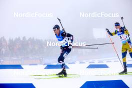 19.03.2023, Oslo, Norway (NOR): Tarjei Boe (NOR) - IBU World Cup Biathlon, mass men, Oslo (NOR). www.nordicfocus.com. © Manzoni/NordicFocus. Every downloaded picture is fee-liable.