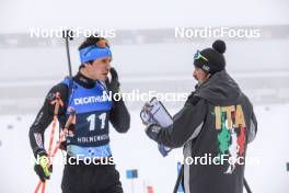 19.03.2023, Oslo, Norway (NOR): Tommaso Giacomel (ITA) - IBU World Cup Biathlon, mass men, Oslo (NOR). www.nordicfocus.com. © Manzoni/NordicFocus. Every downloaded picture is fee-liable.