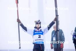 19.03.2023, Oslo, Norway (NOR): Sturla Holm Laegreid (NOR) - IBU World Cup Biathlon, mass men, Oslo (NOR). www.nordicfocus.com. © Manzoni/NordicFocus. Every downloaded picture is fee-liable.