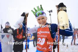 19.03.2023, Oslo, Norway (NOR): Mari Eder (FIN) - IBU World Cup Biathlon, mass women, Oslo (NOR). www.nordicfocus.com. © Manzoni/NordicFocus. Every downloaded picture is fee-liable.