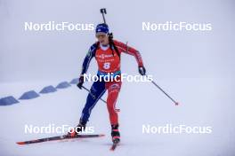 19.03.2023, Oslo, Norway (NOR): Anais Chevalier-Bouchet (FRA) - IBU World Cup Biathlon, mass women, Oslo (NOR). www.nordicfocus.com. © Manzoni/NordicFocus. Every downloaded picture is fee-liable.