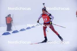19.03.2023, Oslo, Norway (NOR): Elisa Gasparin (SUI) - IBU World Cup Biathlon, mass women, Oslo (NOR). www.nordicfocus.com. © Manzoni/NordicFocus. Every downloaded picture is fee-liable.