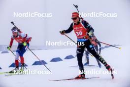 19.03.2023, Oslo, Norway (NOR): Marketa Davidova (CZE), Hanna Kebinger (GER), (l-r) - IBU World Cup Biathlon, mass women, Oslo (NOR). www.nordicfocus.com. © Manzoni/NordicFocus. Every downloaded picture is fee-liable.