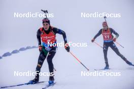 19.03.2023, Oslo, Norway (NOR): Lisa Vittozzi (ITA) - IBU World Cup Biathlon, mass women, Oslo (NOR). www.nordicfocus.com. © Manzoni/NordicFocus. Every downloaded picture is fee-liable.