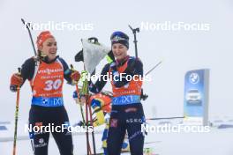 19.03.2023, Oslo, Norway (NOR): Hanna Kebinger (GER), Marte Olsbu Roeiseland (NOR), (l-r) - IBU World Cup Biathlon, mass women, Oslo (NOR). www.nordicfocus.com. © Manzoni/NordicFocus. Every downloaded picture is fee-liable.