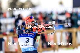 18.03.2023, Oslo, Norway (NOR): Benedikt Doll (GER) - IBU World Cup Biathlon, pursuit men, Oslo (NOR). www.nordicfocus.com. © Manzoni/NordicFocus. Every downloaded picture is fee-liable.