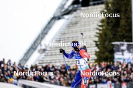 18.03.2023, Oslo, Norway (NOR): Antonin Guigonnat (FRA) - IBU World Cup Biathlon, pursuit men, Oslo (NOR). www.nordicfocus.com. © Manzoni/NordicFocus. Every downloaded picture is fee-liable.
