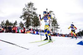 18.03.2023, Oslo, Norway (NOR): Peppe Femling (SWE) - IBU World Cup Biathlon, pursuit men, Oslo (NOR). www.nordicfocus.com. © Manzoni/NordicFocus. Every downloaded picture is fee-liable.