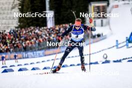18.03.2023, Oslo, Norway (NOR): Benedikt Doll (GER) - IBU World Cup Biathlon, pursuit men, Oslo (NOR). www.nordicfocus.com. © Manzoni/NordicFocus. Every downloaded picture is fee-liable.