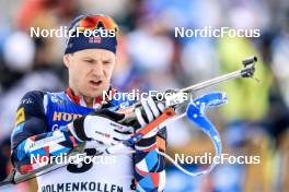 18.03.2023, Oslo, Norway (NOR): Vetle Sjaastad Christiansen (NOR) - IBU World Cup Biathlon, pursuit men, Oslo (NOR). www.nordicfocus.com. © Manzoni/NordicFocus. Every downloaded picture is fee-liable.