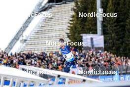 18.03.2023, Oslo, Norway (NOR): Sturla Holm Laegreid (NOR) - IBU World Cup Biathlon, pursuit men, Oslo (NOR). www.nordicfocus.com. © Manzoni/NordicFocus. Every downloaded picture is fee-liable.