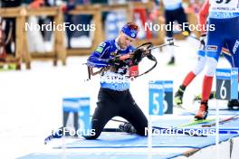18.03.2023, Oslo, Norway (NOR): Antonin Guigonnat (FRA) - IBU World Cup Biathlon, pursuit men, Oslo (NOR). www.nordicfocus.com. © Manzoni/NordicFocus. Every downloaded picture is fee-liable.