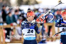 18.03.2023, Oslo, Norway (NOR): Philipp Horn (GER) - IBU World Cup Biathlon, pursuit men, Oslo (NOR). www.nordicfocus.com. © Manzoni/NordicFocus. Every downloaded picture is fee-liable.