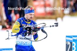 18.03.2023, Oslo, Norway (NOR): Oskar Brandt (SWE) - IBU World Cup Biathlon, pursuit men, Oslo (NOR). www.nordicfocus.com. © Manzoni/NordicFocus. Every downloaded picture is fee-liable.