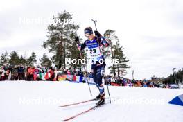 18.03.2023, Oslo, Norway (NOR): Vebjoern Soerum (NOR) - IBU World Cup Biathlon, pursuit men, Oslo (NOR). www.nordicfocus.com. © Manzoni/NordicFocus. Every downloaded picture is fee-liable.