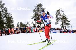 18.03.2023, Oslo, Norway (NOR): Niklas Hartweg (SUI) - IBU World Cup Biathlon, pursuit men, Oslo (NOR). www.nordicfocus.com. © Manzoni/NordicFocus. Every downloaded picture is fee-liable.
