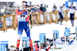 18.03.2023, Oslo, Norway (NOR): Adam Vaclavik (CZE) - IBU World Cup Biathlon, pursuit men, Oslo (NOR). www.nordicfocus.com. © Manzoni/NordicFocus. Every downloaded picture is fee-liable.